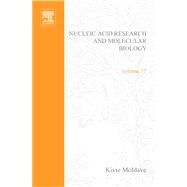 Progress in Nucleic Acid Research and Molecular Biology by Moldave, Kivie, 9780080522715