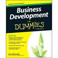 Business Development for Dummies by Kennedy, Anna, 9781118962718