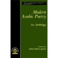 Modern Arabic Poetry : An Anthology by JAYYUSI SALMA KHADRA (ED), 9780231052733