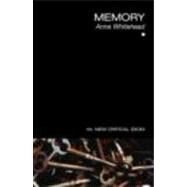 Memory by Whitehead; Anne, 9780415402736