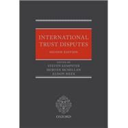 International Trust Disputes by Kempster, Steven; Mcmillan, Morven; Meek, Alison, 9780198832737