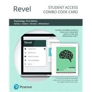 Revel for Psychology -- Combo Access Card by Hudson, Danae L.; Whisenhunt, Brooke L., 9780135192740