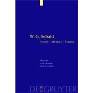 W. G. Sebald by Sebald, W. G., 9783110182743