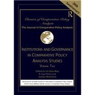 Institutions and Governance in Comparative Policy Analysis Studies by Geva-May, Iris; Peters, Guy; Muhleisen, Joselyn, 9781138332744