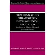 Teaching Study Strategies in Developmental Education Readings on Theory, Research, and Best Practice by Hodges, Russ; Simpson, Michele L.; Stahl, Norman A., 9780312662745