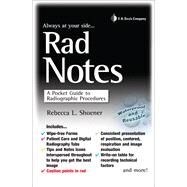 RAD Notes by Shoener, Rebecca L., 9780803622746