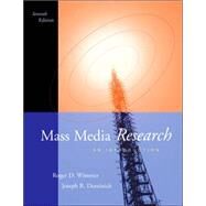 Mass Media Research An Introduction (with InfoTrac) by Wimmer, Roger D.; Dominick, Joseph R., 9780534562748