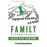 Family Entrepreneur by Dawkins, Fred, 9781459722750