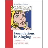 Foundations in Singing w/ Keyboard fold-out by Paton, John Glenn; Christy, Van, 9780073212753