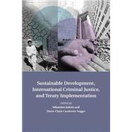 Sustainable Development, International Criminal Justice, and Treaty Implementation by Jodoin, Sebastien; Segger, Marie-Claire Cordonier, 9781107502758