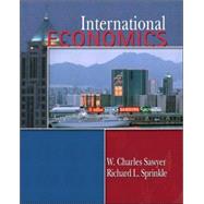 International Economics by Sawyer, W. Charles; Sprinkle, Richard L., 9780130172761