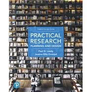 Practical Research Planning and Design plus MyLab Education with Pearson eText -- Access Card Package by Leedy, Paul D.; Ormrod, Jeanne Ellis, 9780134802763
