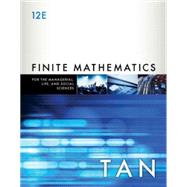 WebAssign Printed Access Card for Tan's Finite Mathematics for the Managerial, Life, and Social Sciences, 12th Edition, Single-Term by Tan, Soo, 9781337652766
