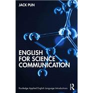 English for Science Communication by Jack Pun, 9781032582771