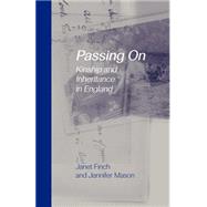 Passing on by Finch,Janet, 9781857282771
