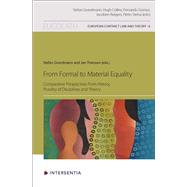 From Formal to Material Equality Comparative Perspectives from History, Plurality of Disciplines and Theory by Grundmann, Stefan; Thiessen, Jan, 9781839702778