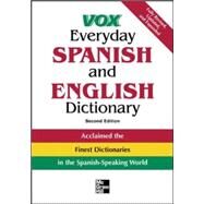 Vox Everyday Spanish and English Dictionary by Vox, 9780071452779