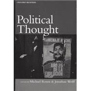 Political Thought by Rosen, Michael; Wolff, Jonathan; McKinnon, Catriona, 9780192892782