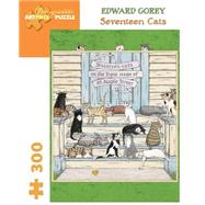 Edward Gorey - Seventeen Cats: 300 Piece Puzzle by Gorey, Edward, 9780764962790