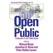 Open to the Public: Evaluation in the Public Sector by Breul,Jonathan D., 9781138512795