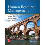 Human Resource Management,Rue, Leslie; Byars, Lloyd;...,9780078112799
