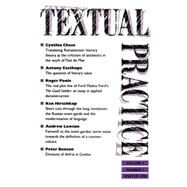 Textual Practice: Volume 4, Issue 3 by Hawkes,Terence;Hawkes,Terence, 9780415052801