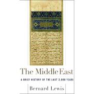 The Middle East by Lewis, Bernard, 9780684832807