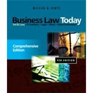Business Law Today: Comprehensive Text and Cases by Miller, Roger LeRoy; Jentz, Gaylord A., 9780538452809