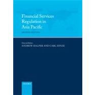 Financial Services Regulation in Asia Pacific by Halper, Andrew; Hinze, Carl, 9780199532810