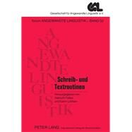 Schreib- Und Textroutinen by Feilke, Helmuth; Lehnen, Katrin, 9783631612811