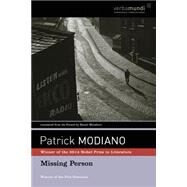 Missing Person by Modiano, Patrick, 9781567922813