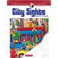 Creative Haven City Sights Color By Number by Toufexis, George, 9780486822815