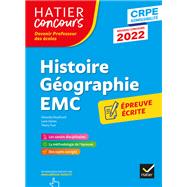 Histoire-Gographie-EMC- CRPE 2022 - Epreuve crite d'admissibilit by Alexandra Baudinault; Lucie Gomes; Thierry Truel, 9782401082816