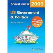 US Government & Politics Annual Survey 2009 by Bennett, Anthony J., 9780340972823