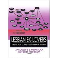 Lesbian Ex-Lovers: The Really Long-Term Relationships by Rothblum; Esther D, 9781560232827