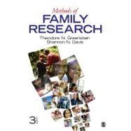 Methods of Family Research by Greenstein, Theodore N., 9781412992831