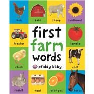 First Farm Words by Priddy Bicknell Books, 9780312522834