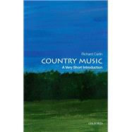 Country Music: A Very Short Introduction by Carlin, Richard, 9780190902841