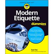 Modern Etiquette For Dummies by Fox, Sue, 9781119982845