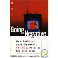 GOING NEGATIVE by Ansolabehere, Stephen; Iyengar, Shanto, 9780684822846