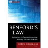Benford's Law Applications for Forensic Accounting, Auditing, and Fraud Detection by Nigrini, Mark J.; Wells, Joseph T., 9781118152850
