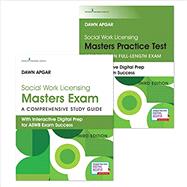 Social Work Licensing Masters Exam Guide and Practice Test Set by Dawn Apgar PhD, LSW, ACSW, 9780826182852