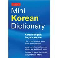 Tuttle Mini Korean Dictionary by Sin, Song-ch'ol; Baik, Gene; Kim, Jinny, 9780804842853
