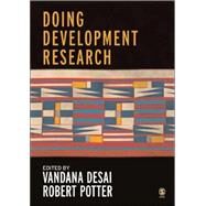 Doing Development Research by Vandana Desai, 9781412902854