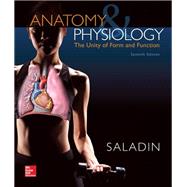 Anatomy & Physiology: A Unity of Form & Function with ConnectPlus Access Card by Saladin, Kenneth, 9781259162855
