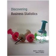 Discovering Business Statistics Courseware + eBook Printed Access Card by Nottingham, Quinton J.; Hawkes , James S., 9781941552858