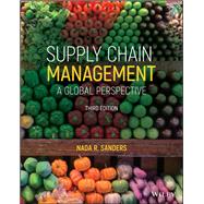 Supply Chain Management, 3rd Edition by Sanders, Nada R., 9781119702863