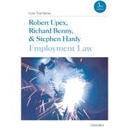 Employment Law by Upex, Robert; Benny, Richard; Hardy, Stephen, 9780199232864