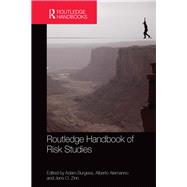 Routledge Handbook of Risk Studies by Burgess; Adam, 9781138022867