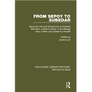 From Sepoy to Subedar by Lunt, James, 9781138292871